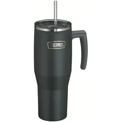 Thermos Isolierbecher Refreshing 1100 ml Edelstahl Schwarz