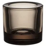 Iittala Teelichthalter Kivi Glas Braun