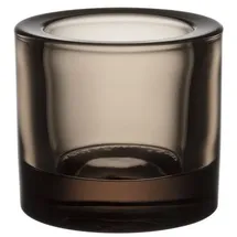 Iittala Teelichthalter Kivi Glas Braun
