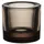 Iittala Teelichthalter Kivi Glas Braun