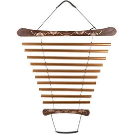 Sonic Energy Meditation Flow Chime – 10 Töne Klangspiel, G Dur, 440 Hz – Für Meditation und Therapie – Inkl. Tasche und Schlägel (MFC10GMAB)