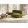kaiser möbel Ecksofa L-Form mit Hocker, Grand Mini, Stoff Salvador, Olive, Rechts - Olive