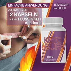 Saint Nutrition Keto Burn Extrem Fettbinder Kapseln Cranberry 28 g