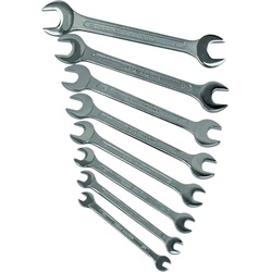 Mannesmann, Schraubenschlüssel, Gabelschlüsselsatz, 8-tlg., 6-22 mm