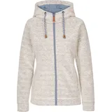 Trespass Reißverschlusspullover Hoodie Off White M