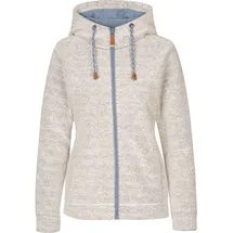 Trespass Reißverschlusspullover Hoodie Off White M