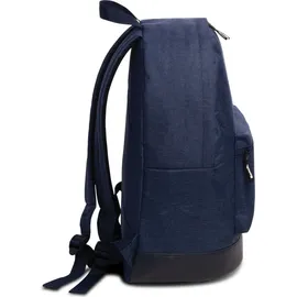 BENCH Rucksack Dunkelblau/Weiß