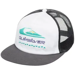Trucker Cap QUIKSILVER "Oasis", Herren, weiß, Kunstfaser, Caps