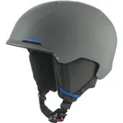Alpina Kinder Brix JR Skihelm (Größe 48-52CM, grau)