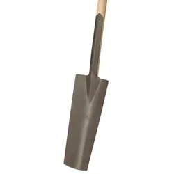Drainierspaten Größe 1 T-Stiel Trittschutz