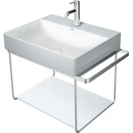Duravit Metallkonsole 66,5 x 45,1 cm Grau