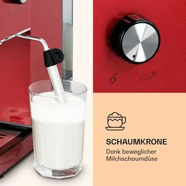 Klarstein Pausa Espressomaker rot