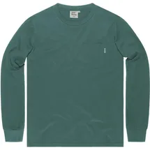 Vintage Industries Grant Pocket Langarmshirt grün-blau S