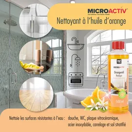 microactiv® Orangenöl Reiniger Konzentrat 4x 500 ml