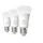 Philips LED-Birne 6,5W E27 warmweiß 3 St.