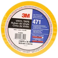 3M PVC-Klebeband weich, Farbe: YELLOW