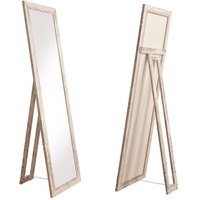 Standspiegel Vintage Holz MDF Ankleide Ganzkörper Garderoben Spiegel Modern
