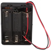 AccuCell Batteriehalter für 3x Mignon wasserabweisend