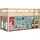 58 aufm Kessel Hochbett Karolina 210 x 106 x 114 cm Kiefer massiv natur beige