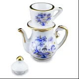 Reutter Porzellan 001.343/5 - M.W. Reutter - Kaffeekanne mit Filter \"Zwiebel\""