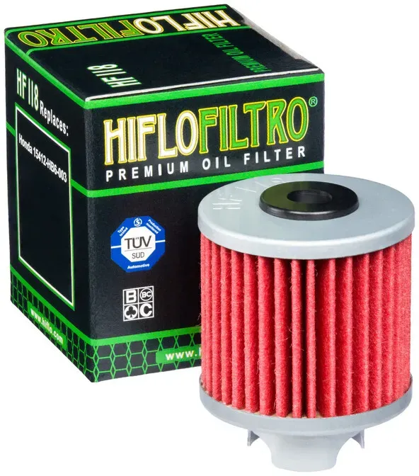 Hiflofiltro Ölfilter - HF118, Größe 47 mm