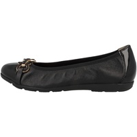 CAPRICE Damen 9-9-22172-20 Ballerina, Black Nappa CO, 36 EU