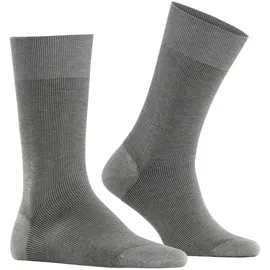 Falke Fine Shadow Socken grau 43-44
