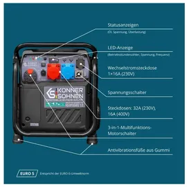 Könner & Söhnen KS 8100iEG schwarz