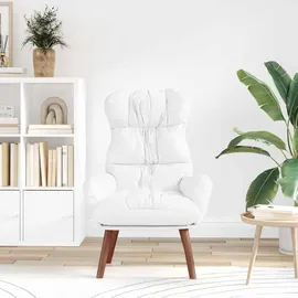vidaXL Sessel 69 x 74 x 93 cm Weiß 1 St.