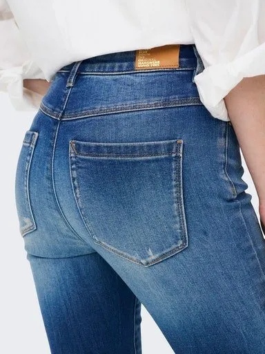 ONLY Skinny-fit-Jeans ONLROYAL HW SKINNY DNM GENBOX blau XS (34)