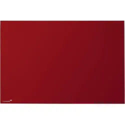 Legamaster Glasboard Colour 90x120 cm rot magnethaftende Glasoberfläche, inkl.