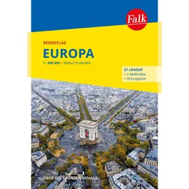 Mairdumont Falk Reiseatlas Europa 1:800.000