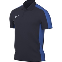 Nike Herren M NK DF ACD23 Polo SS Shirt, Obsidian/Royal Blue/White, 2XL