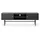 Selsey Divenos TV-Lowboard 155 cm Schwarz Metall/Spanplatte/Holzwerkstoff