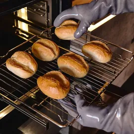 Moesta Grillhandschuhe XL Silikon grau