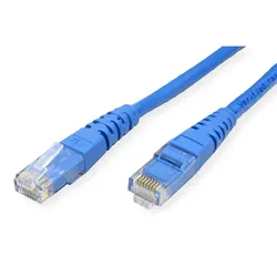 ROLINE Patchkabel Kat.6 (Class E) UTP, blau, 3 m
