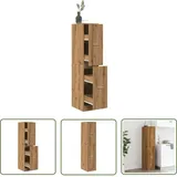 The Living Store - Vidaxl Apothekerschrank Artisan-eiche 30x41x144,5 Cm Holzwerkstoff