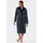 SCHIESSER Bademantel Feather Terry Blau XL