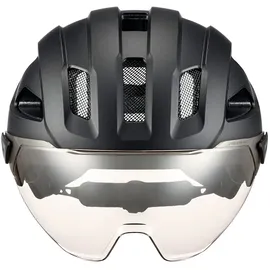 Uvex stride visor 56-59 cm black matt