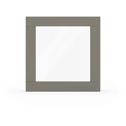 Fenster Moosgrau RAL 7003, Holzfenster, Classic IV 68, 510 x 510 mm, einteilig, festverglast, individuell konfigurieren