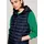 Tommy Hilfiger Damen Weste Padded Global Stripe Vest mit Kapuze, Blau (Desert Sky), XXL - XXL