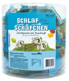 Fruchtgummi Schlafschäfchen 100x8,5g HELLMA 70103484