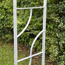 DanDiBo Ambiente Rosenbogen 150 cm Grau/Silber