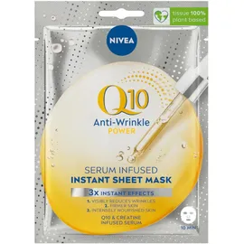 NIVEA Q10 POWER Anti-Falten Tuchmaske 5 x 1 Stück