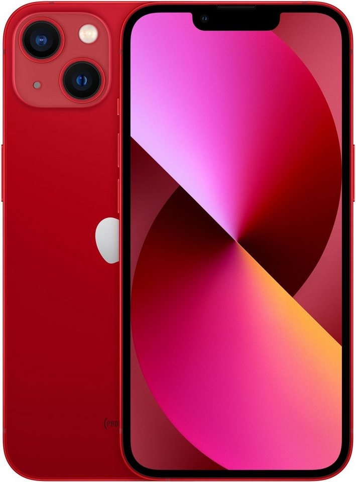Apple iPhone 13 Smartphone (15,4 cm/6,1 Zoll, 128 GB Speicherplatz, 12 MP Kamera) rot