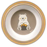 Sigikid Kinderschüssel Schüssel Bär HoniBoni Bear rPET, 100% rPET, Silikonring im Boden, (Schälchen, 1-tlg) braun