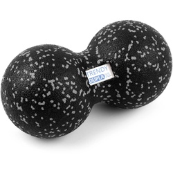 TRENDY SPORT Dupla Duo-Faszienball XL schwarz/grau 12 cm