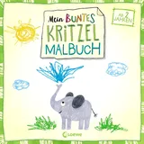 Loewe Mein buntes Kritzel-Malbuch (Elefant)