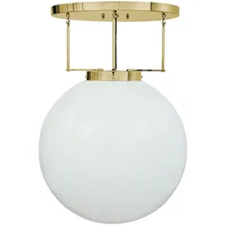 Tecnolumen Bauhaus DMB 26 Deckenleuchte, messing, Ø 25 cm