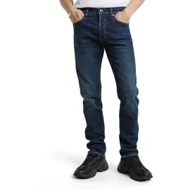 G-Star 3301 Slim Jeans Worn In Dusk Blue 34 34